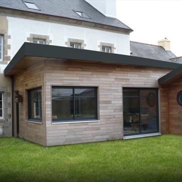 Extension de maison à Saint-Jean-d'Arvey