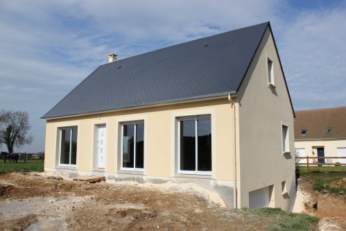 Ravalement de façade, enduit à Saint-Étienne-de-Cuines