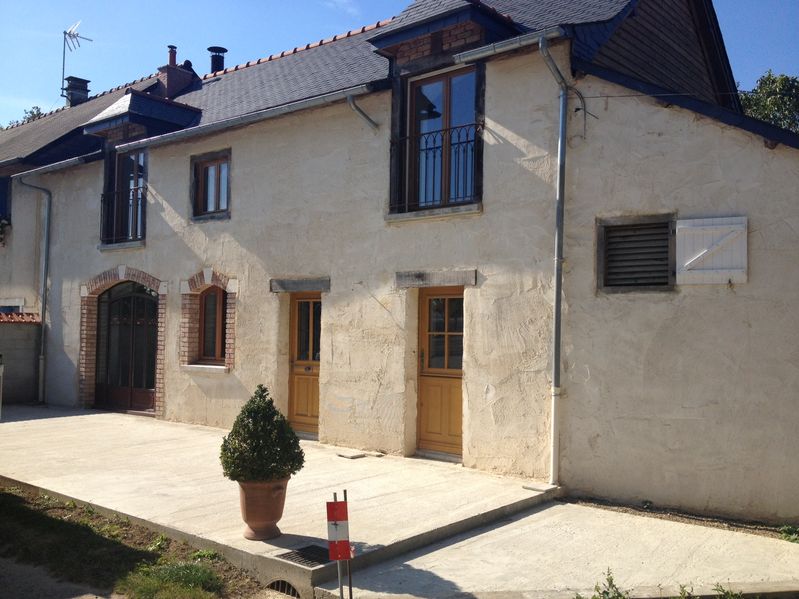 Enduit à la chaux taloché dans la Savoie